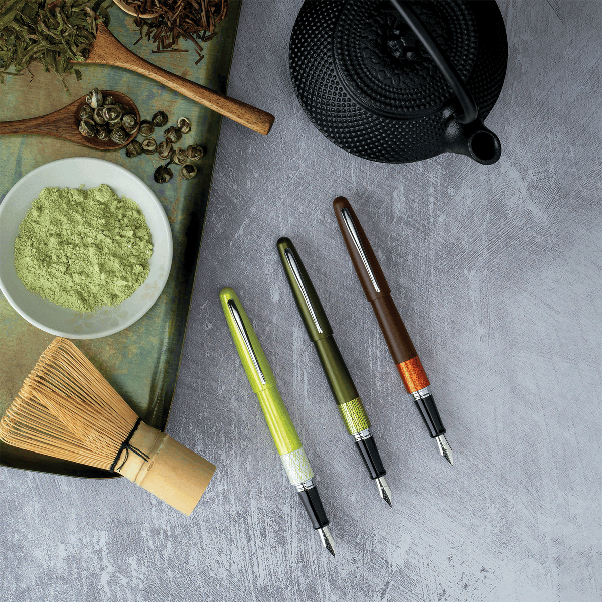 Pilot Metropolitan Chanomegumi Ballpoint - Light Green (Limited Edition)