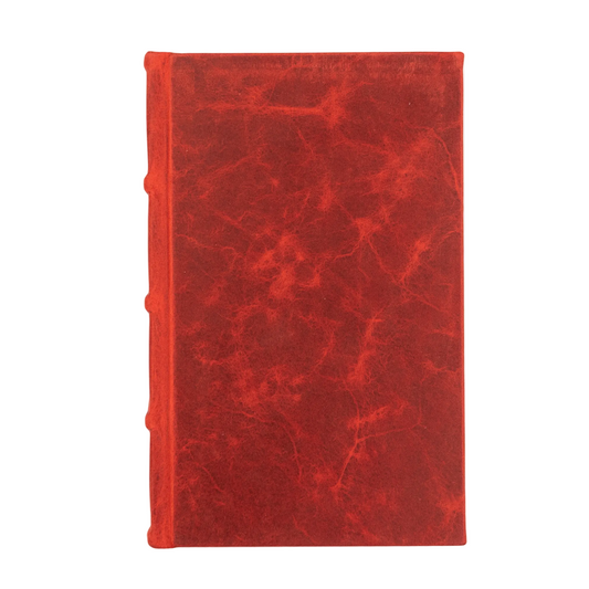 Bomo Art A5 Full Leather Blank Journal - Claret