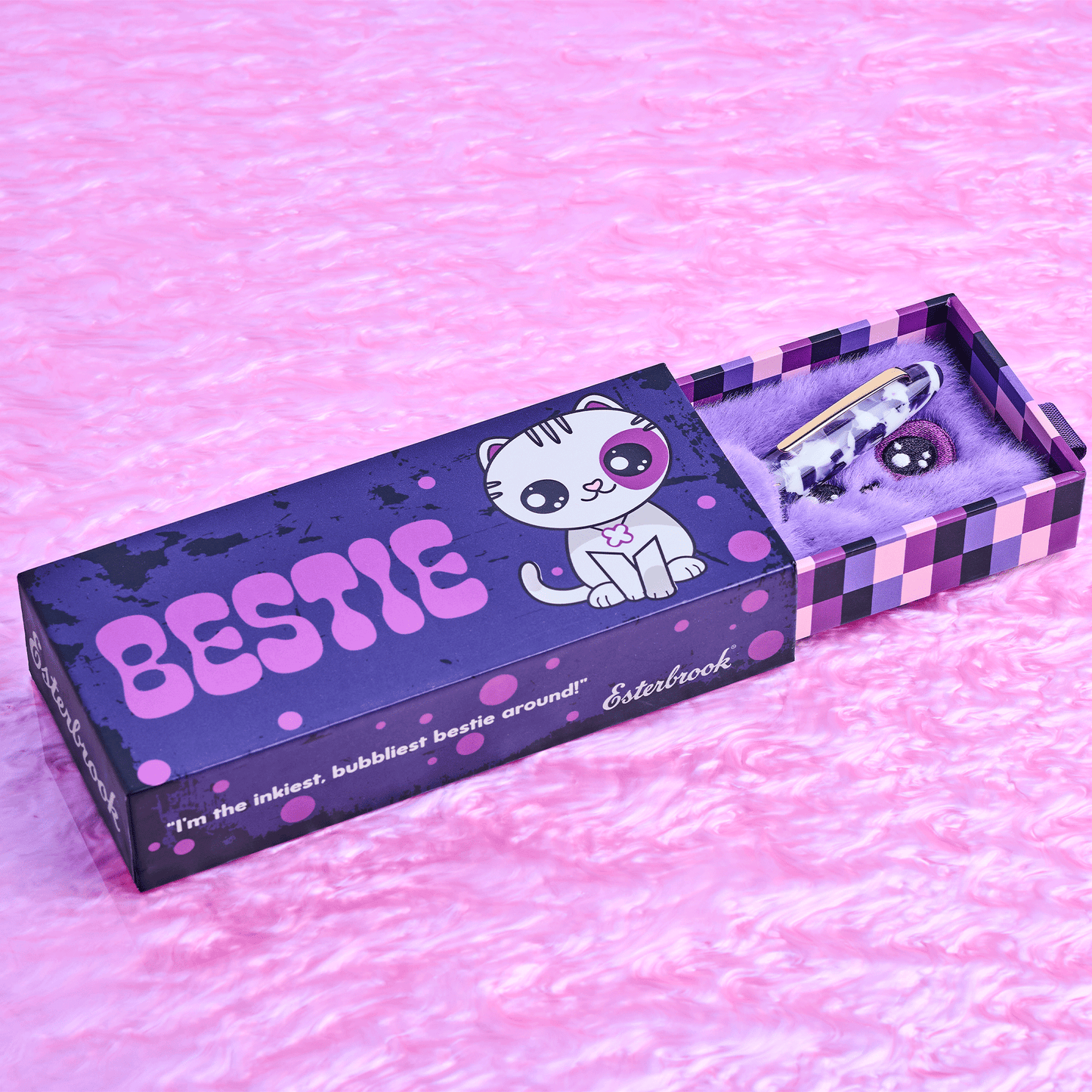 Esterbrook Estie Bestie Bubble Fountain Pen - Sugar Plum Purple