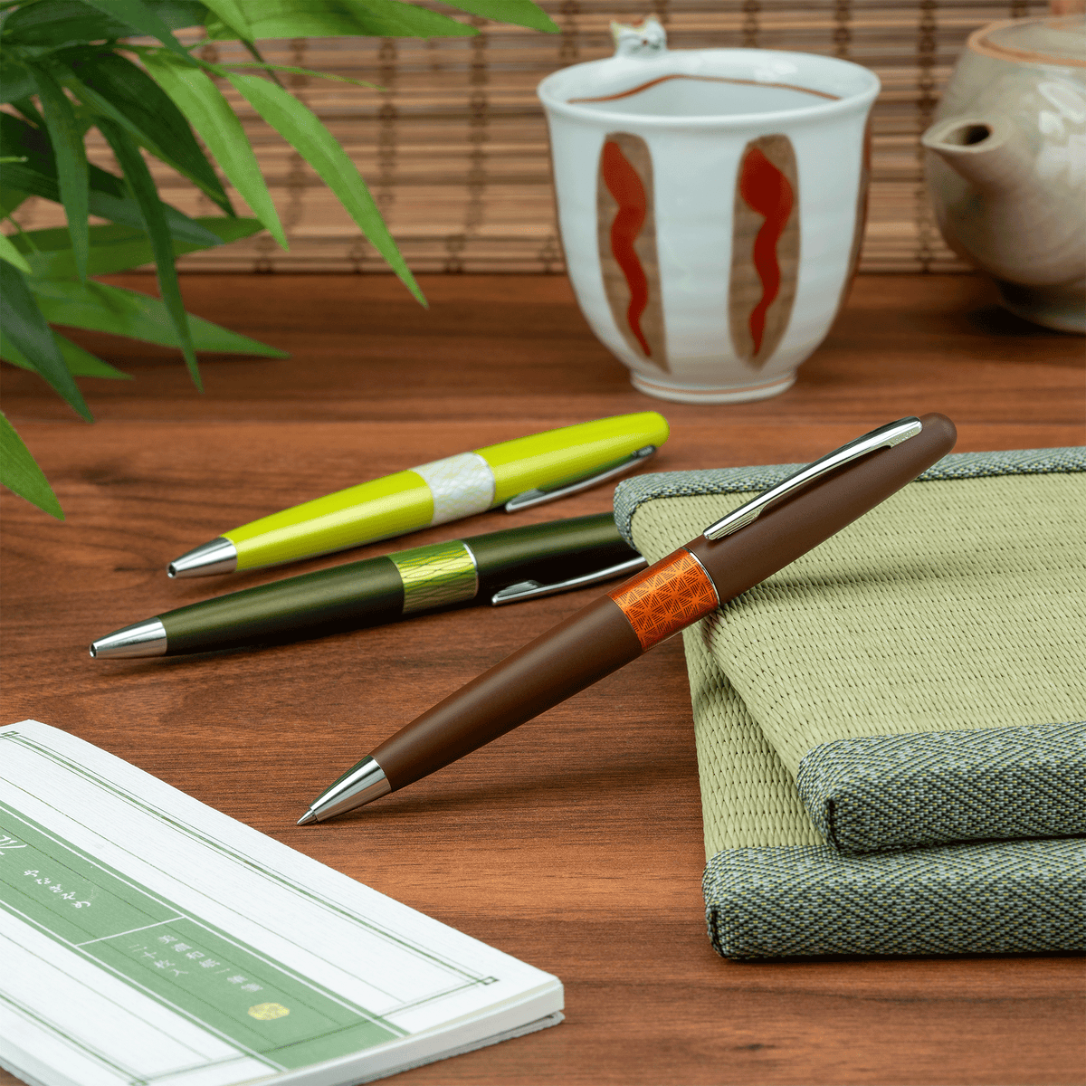Pilot Metropolitan Chanomegumi Ballpoint - Light Green (Limited Edition)