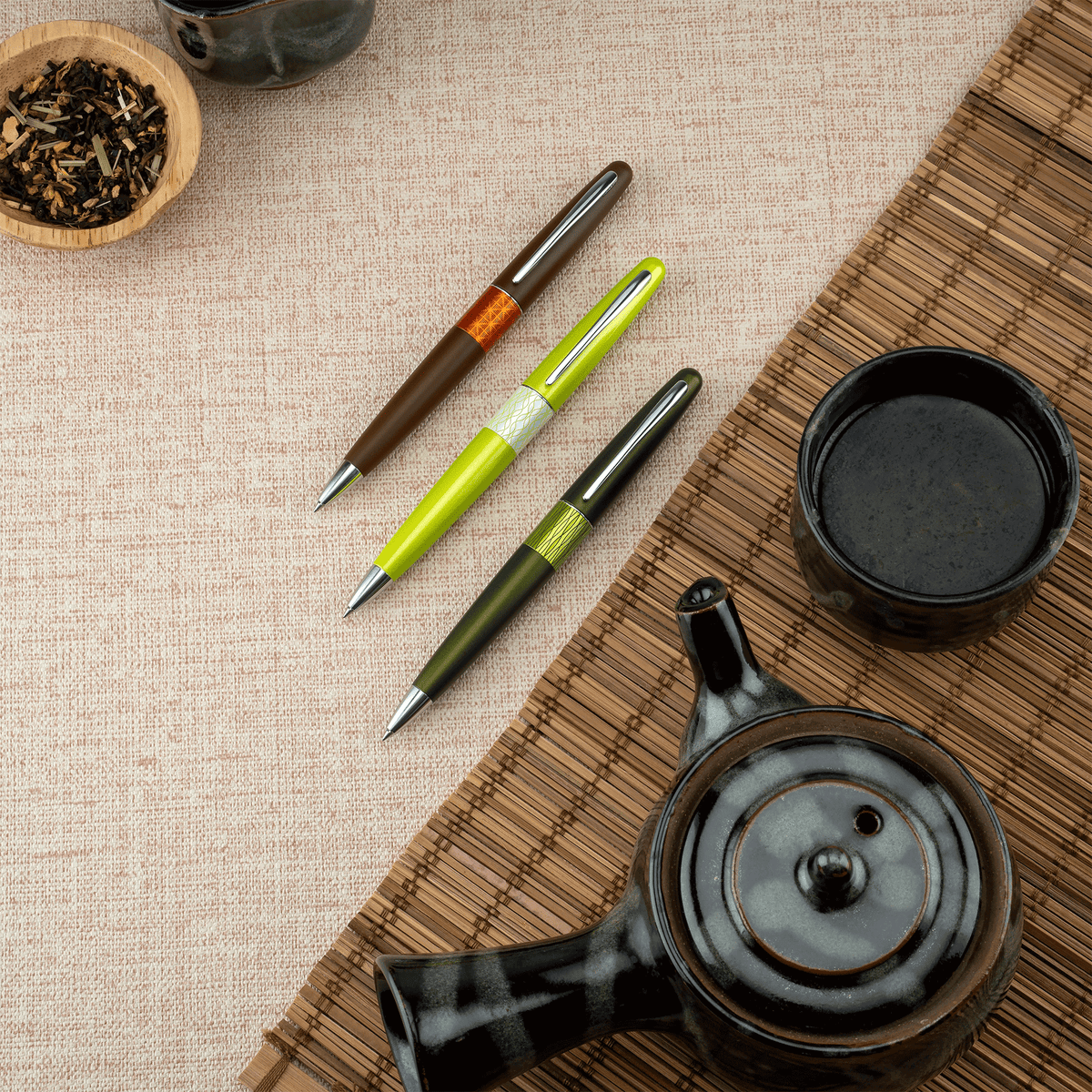 Pilot Metropolitan Chanomegumi Ballpoint - Light Green (Limited Edition)