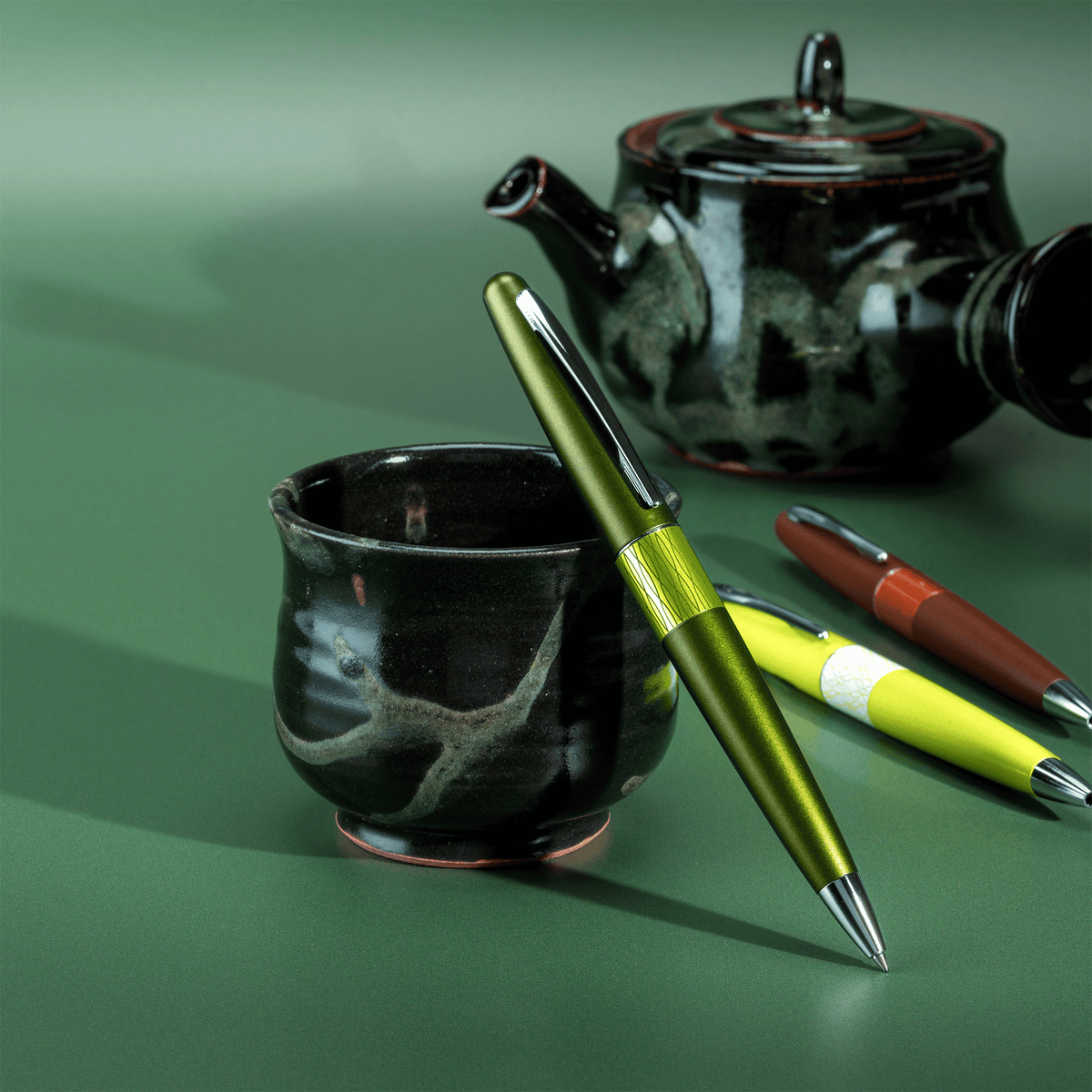 Pilot Metropolitan Chanomegumi Ballpoint - Light Green (Limited Edition)