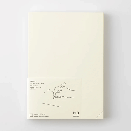 Midori MD Product A5 Codex 1 Day 1 Page Notebook - Blank