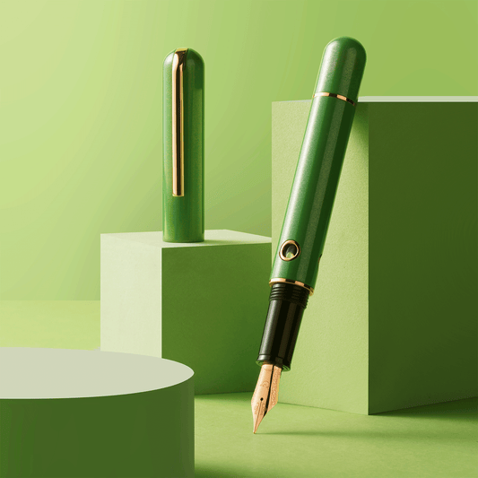 Nahvalur 365 Anniversary Roiro Fountain Pen - Jade
