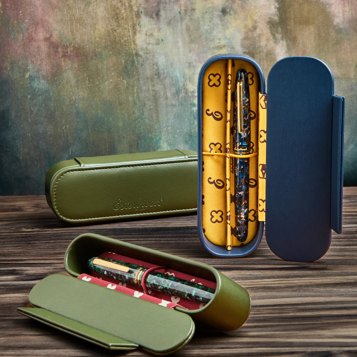 Esterbrook Double Pen Nook - Moss Green
