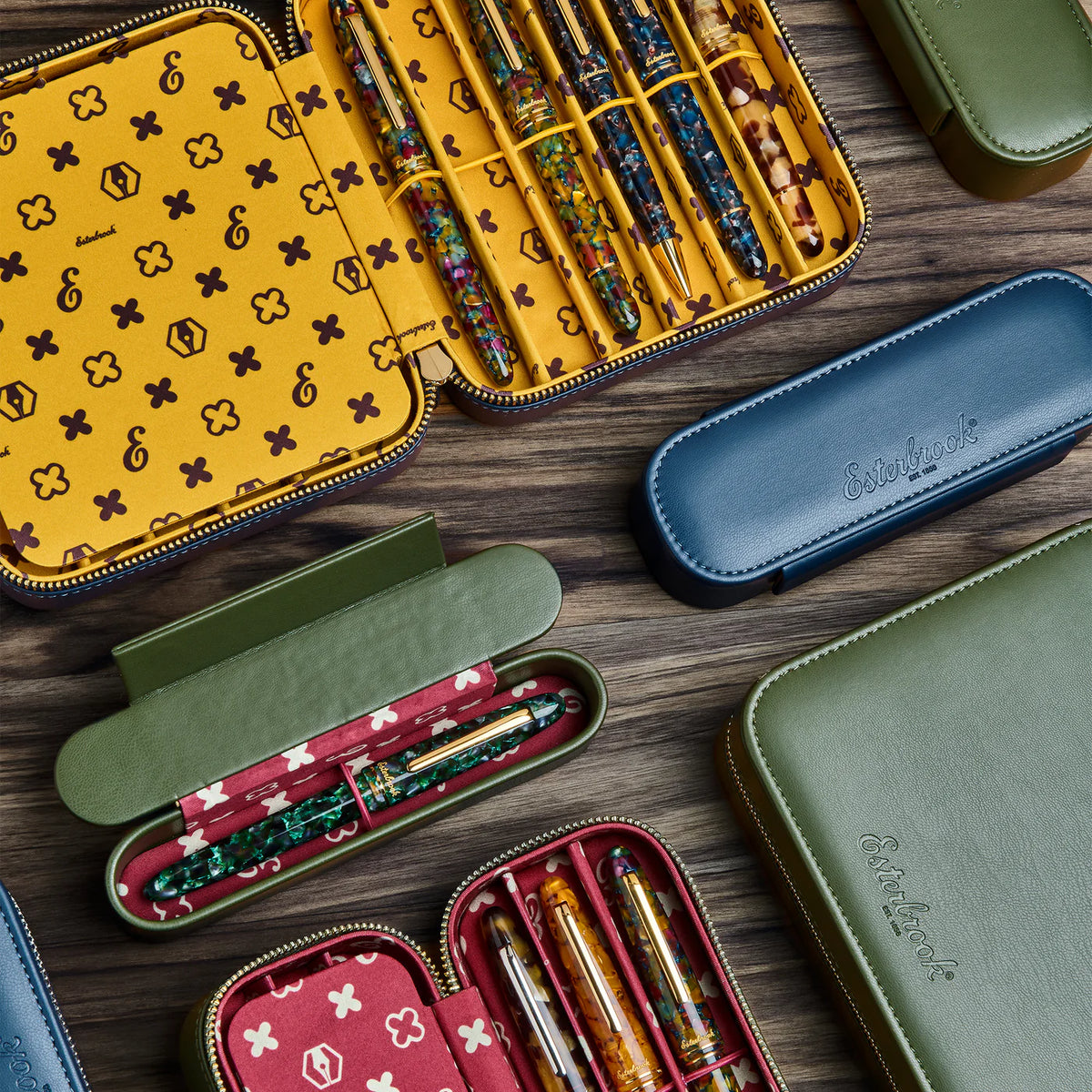Esterbrook Single Pen Nook - Moss Green