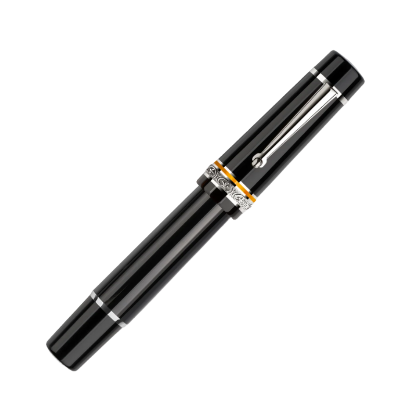 Delta DV Original Magnifica Oversize Fountain Pen - Orange