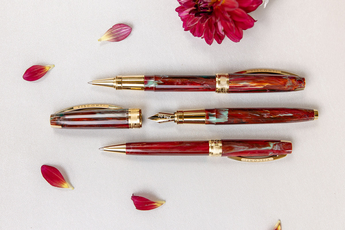Visconti Van Gogh Rollerball - Flowering Plum Orchard