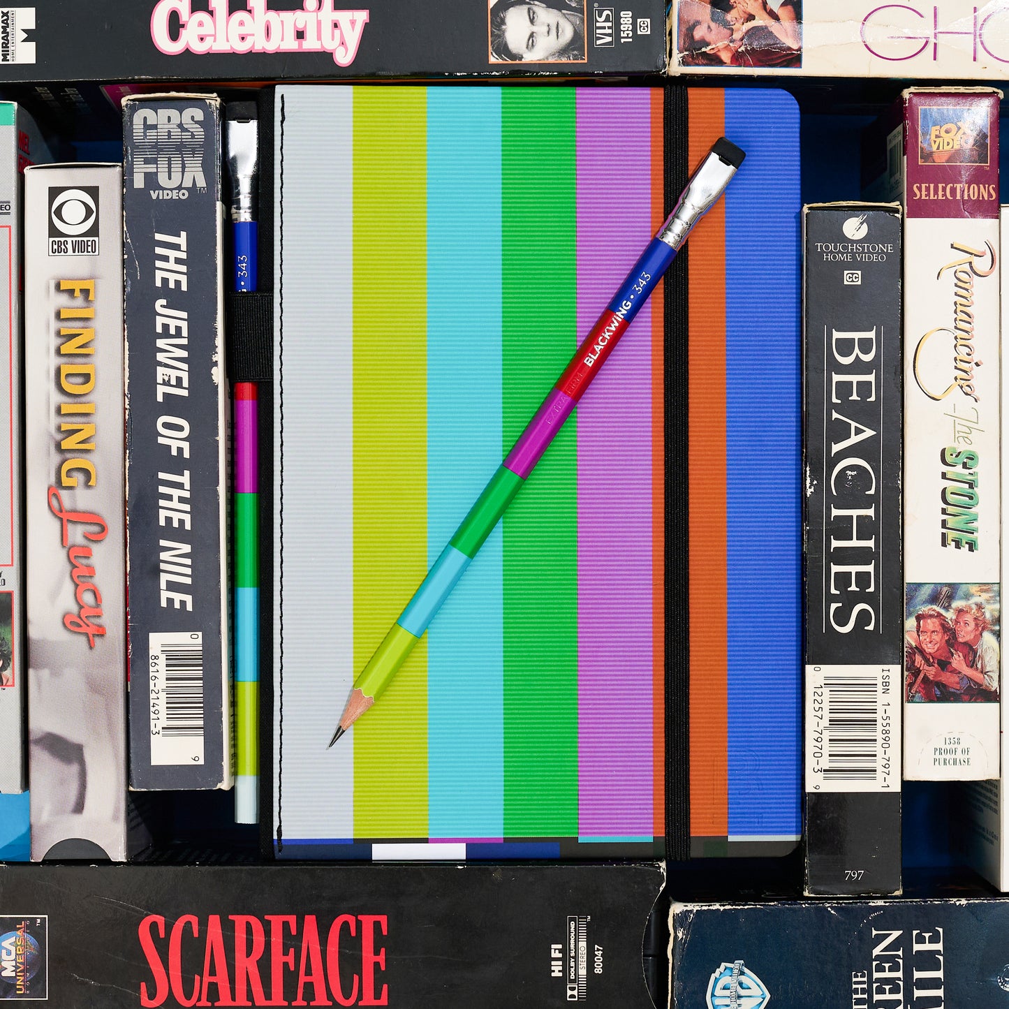Blackwing A5 Medium Ruled Notebook - Volume 343: The Broadcast TV Collection (Limited Edition)