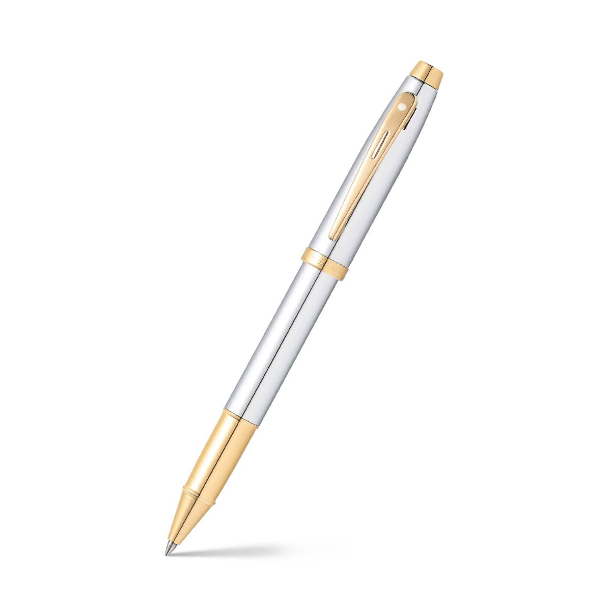 Sheaffer 100 Rollerball - Chrome with Gold