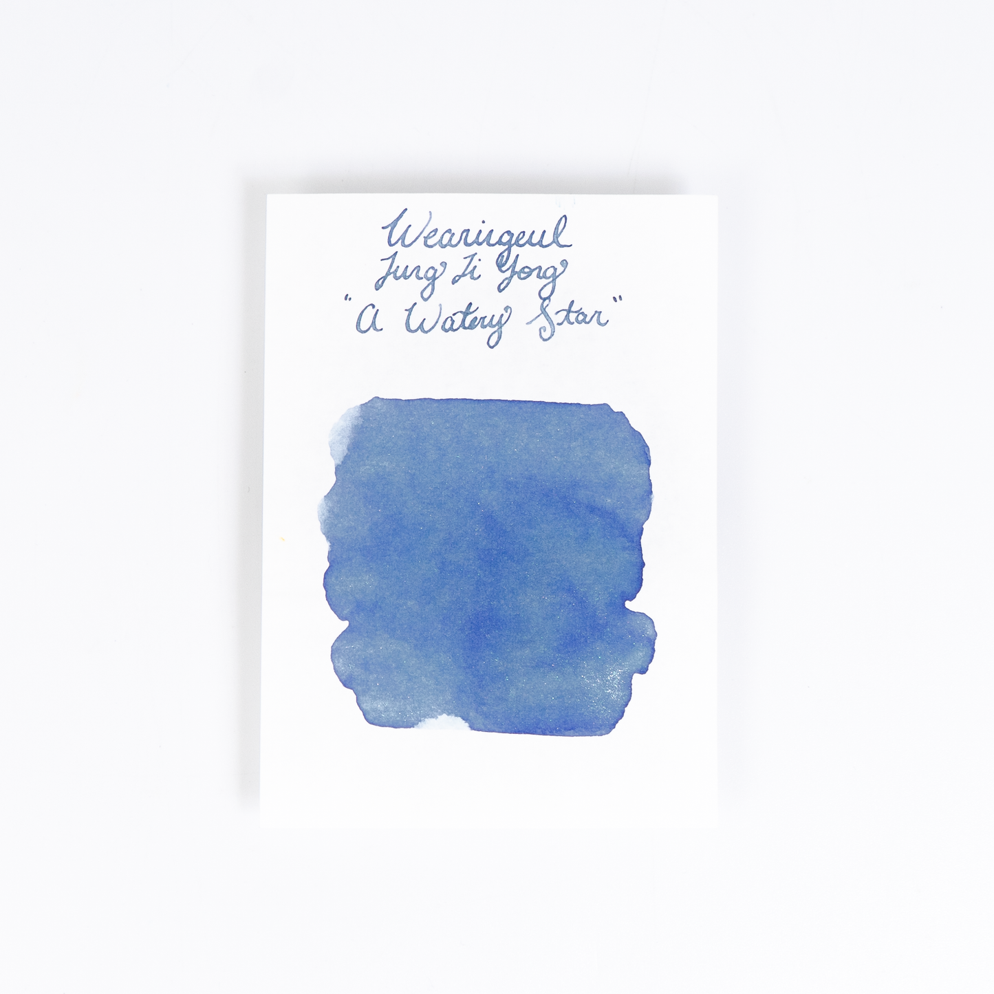 Wearingeul A Watery Star (30ml) Bottled Ink (Glistening) (Discontinued)