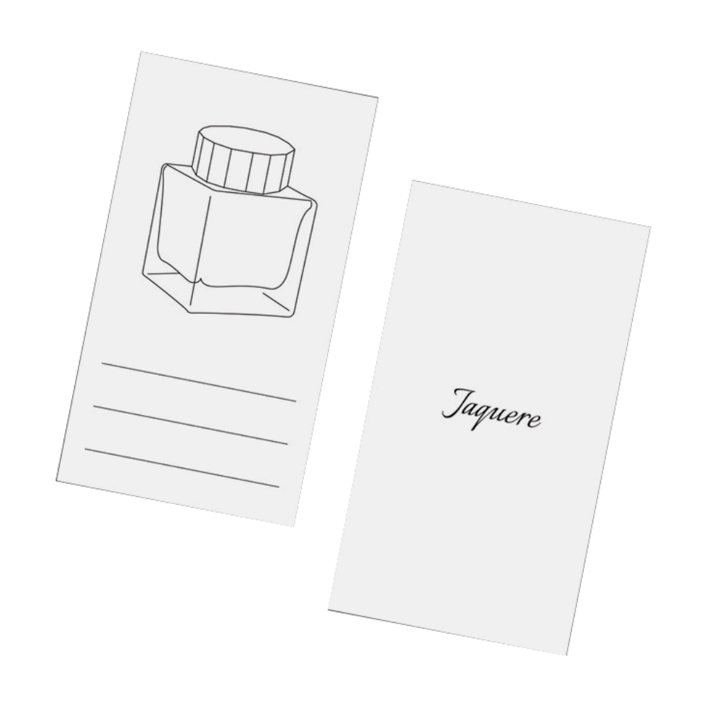 Wearingeul Ink Swatch Card - Smile Cat