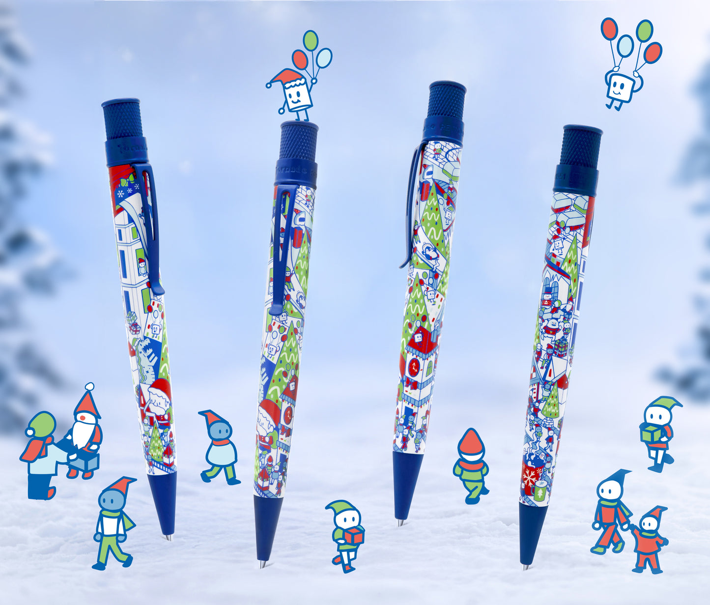 Retro 51 Tornado Popper Rollerball - Where's Yeti? -A/P
