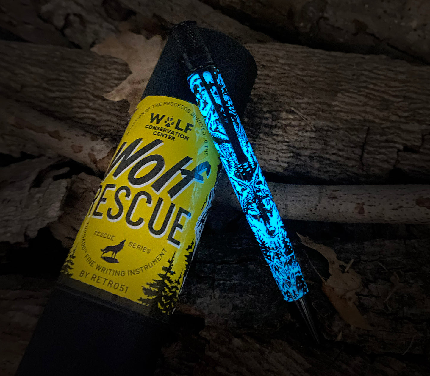 Retro 51 Tornado Rescue Ballpoint - Wolf Rescue
