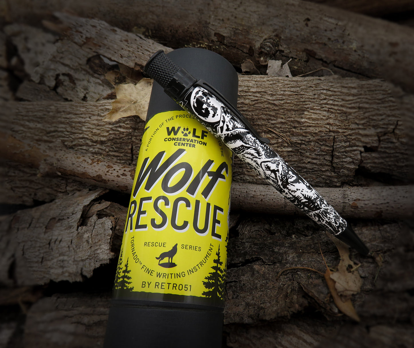 Retro 51 Tornado Rescue Ballpoint - Wolf Rescue