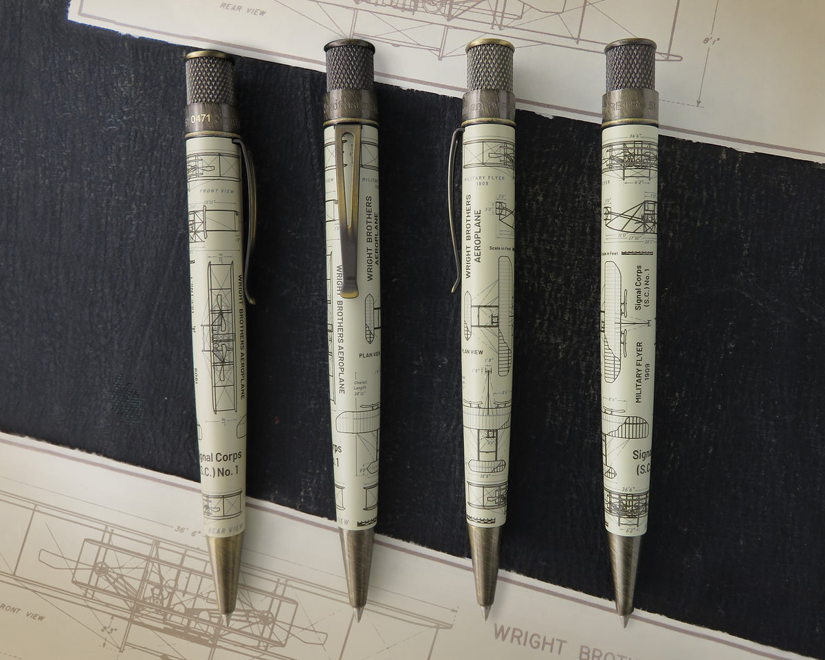 Retro 51 Tornado Rollerball - Wright Brothers Aeroplane (Smithsonian)