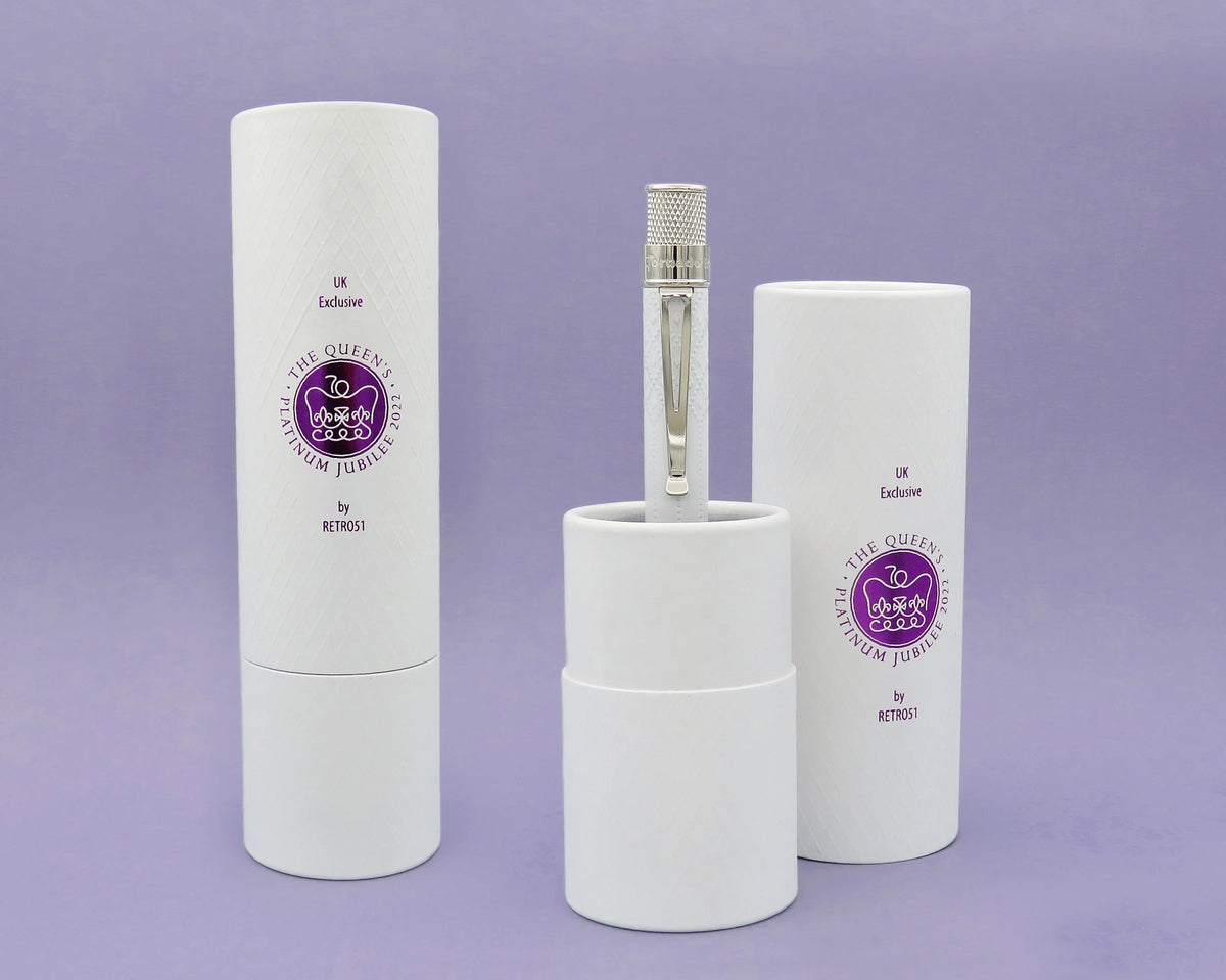 Retro 51 Collection Tornado Rollerball - Queen Jubilee (UK Exclusive) - Open Tube