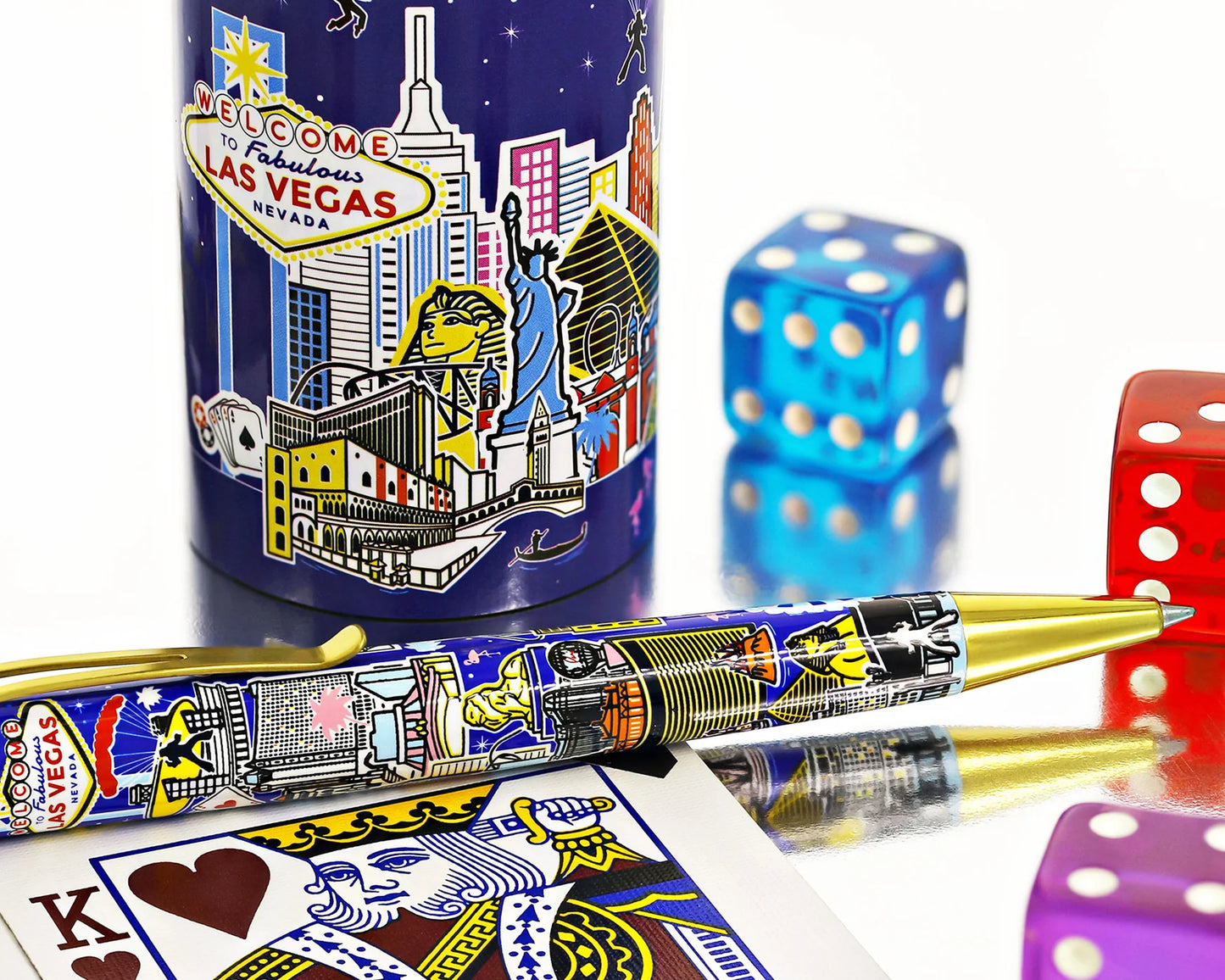 Retro 51 Collection Tornado Rollerball - Vegas Skyline (Goldspot Exclusive)