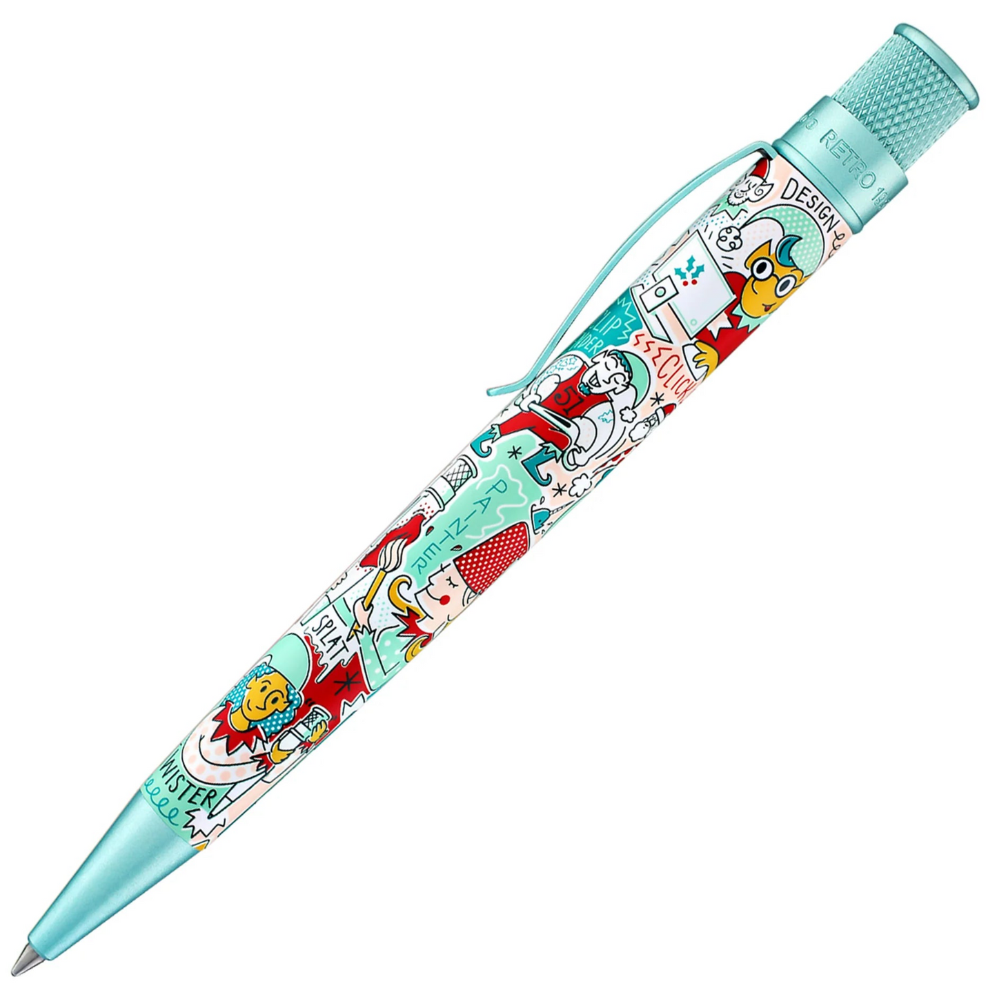 Retro 51 Collection Tornado Rollerball - Elf Ink Works (Goldspot Exclusive)