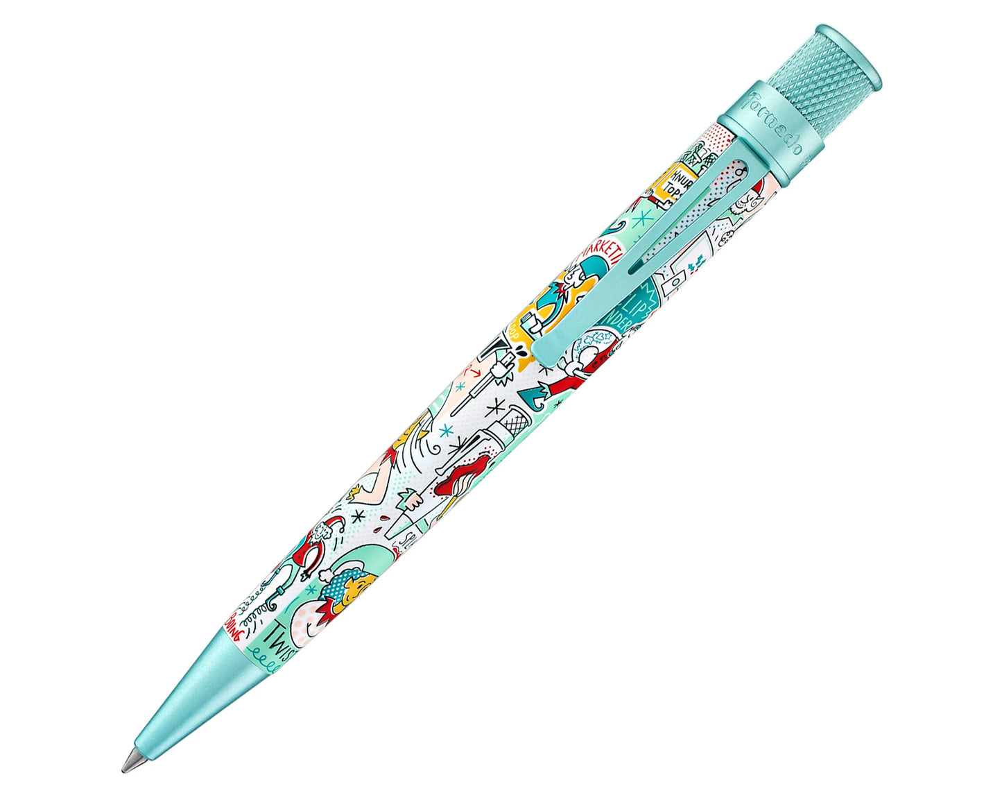 Retro 51 Collection Tornado Rollerball - Elf Ink Works (Goldspot Exclusive)