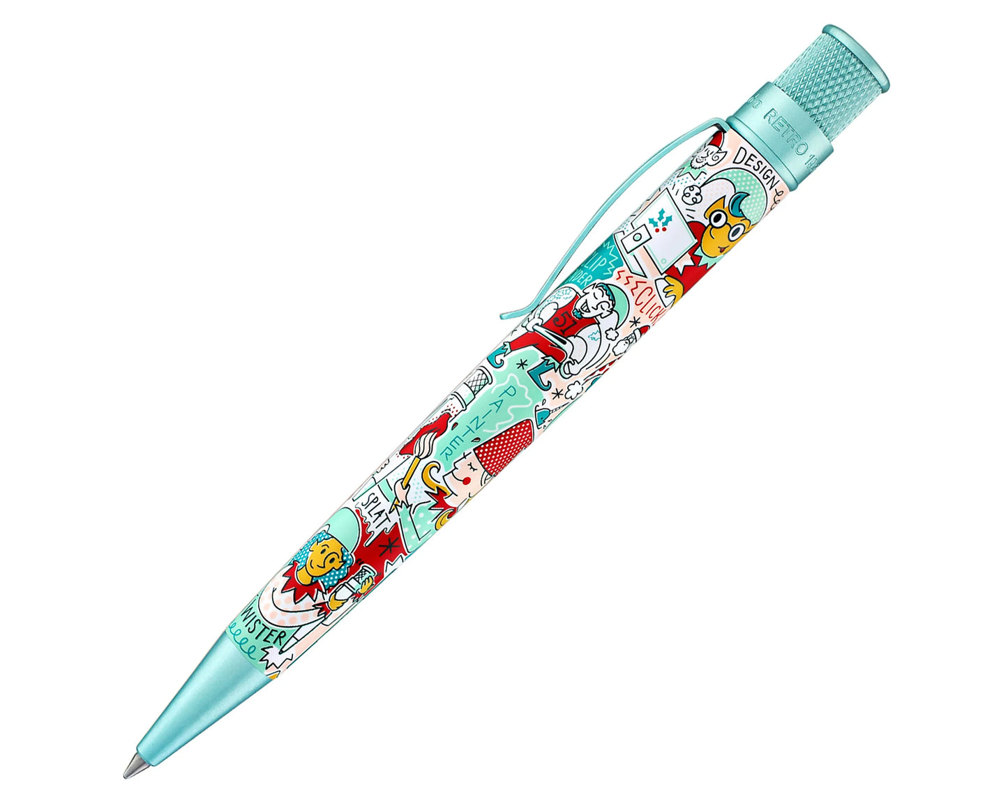Retro 51 Collection Tornado Rollerball - Elf Ink Works (Goldspot Exclusive)