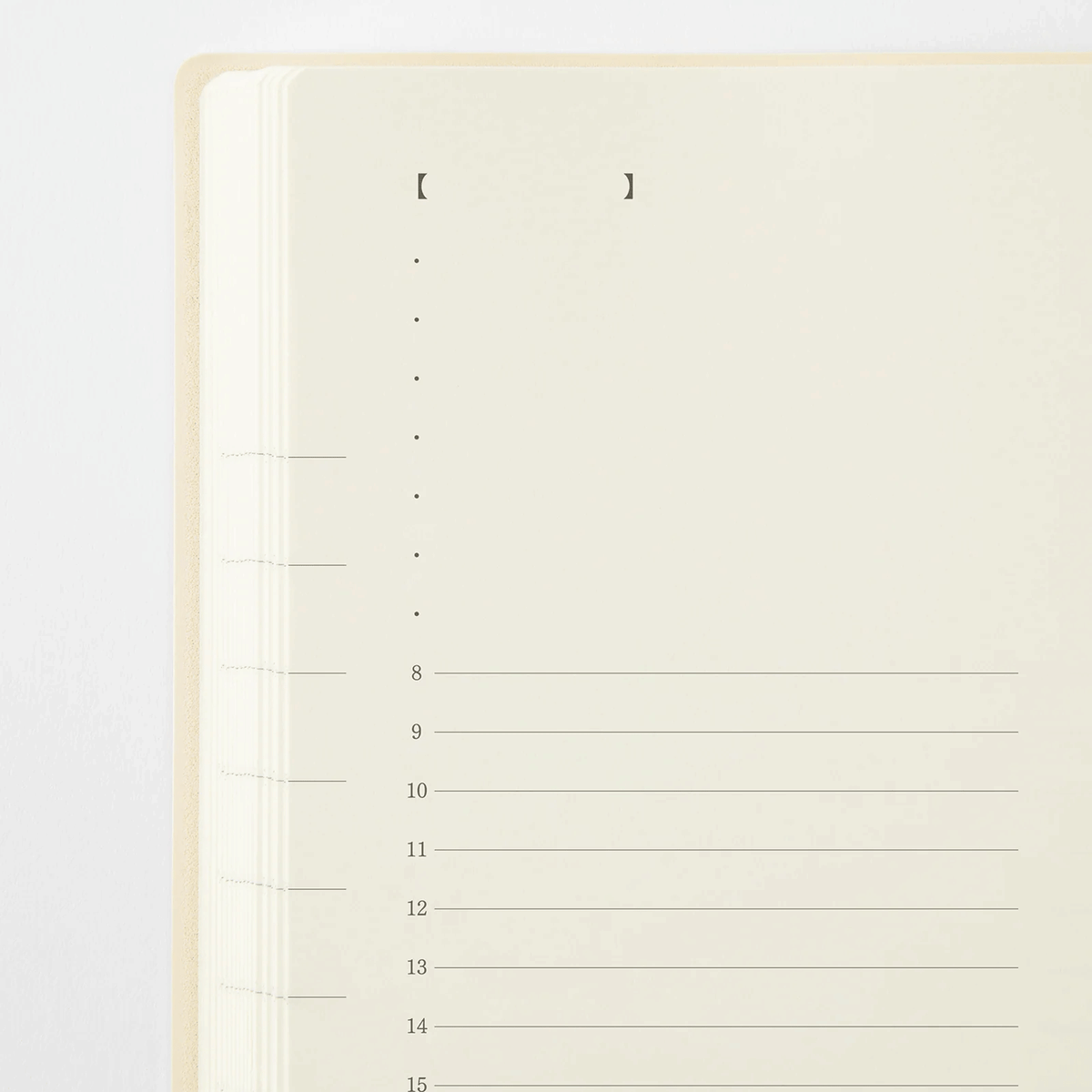 Midori 2027 MD Product Notebook Diary 1 Day 1 Page - A5 Size