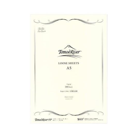Tomoe River A5 Loose Sheet Paper - 52GSM Cream
