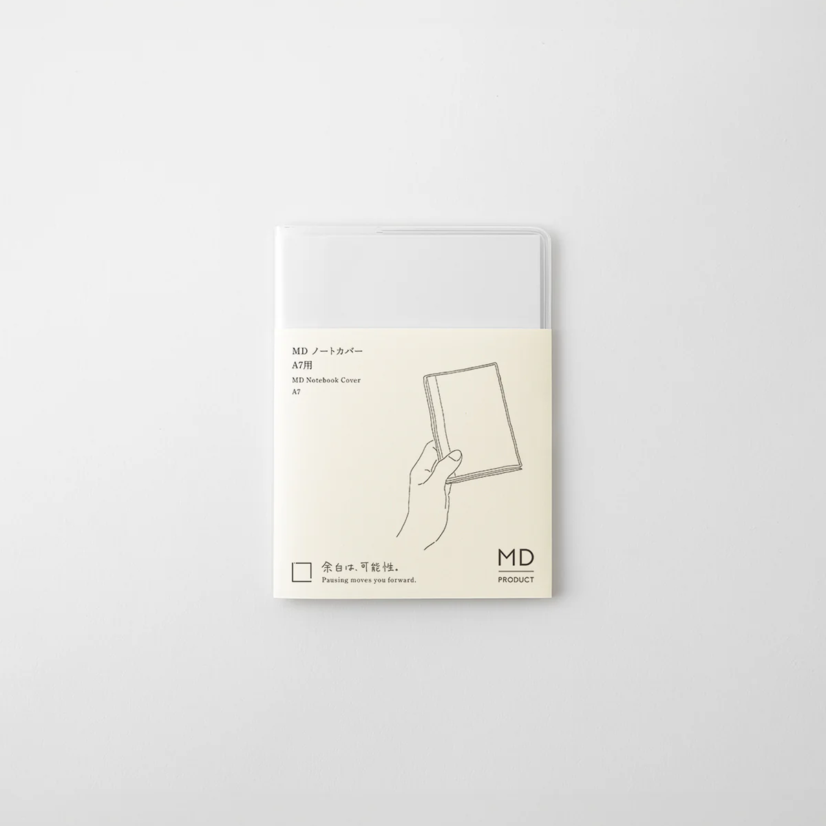 Midori MD Product A7 Notebook Cover - Clear