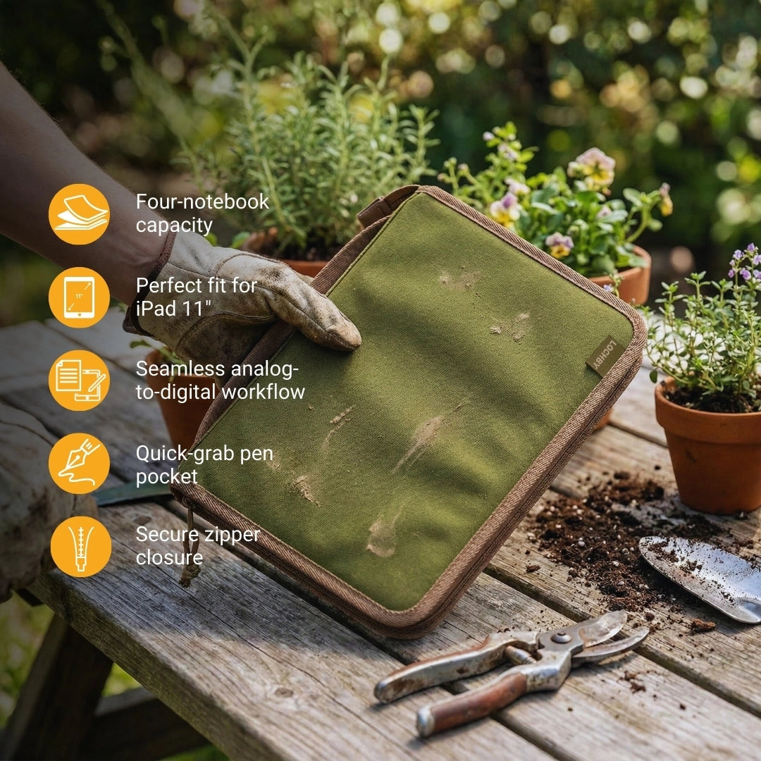 LOCHBY B5 Field Folio - Olive
