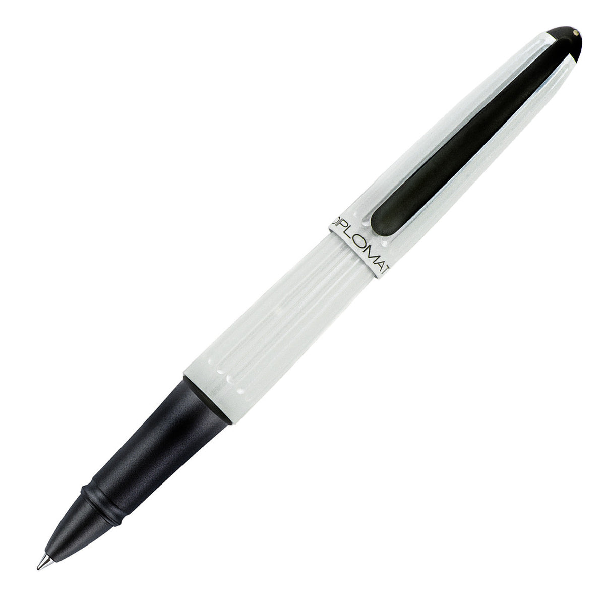 Diplomat Aero Rollerball - White Lacquer