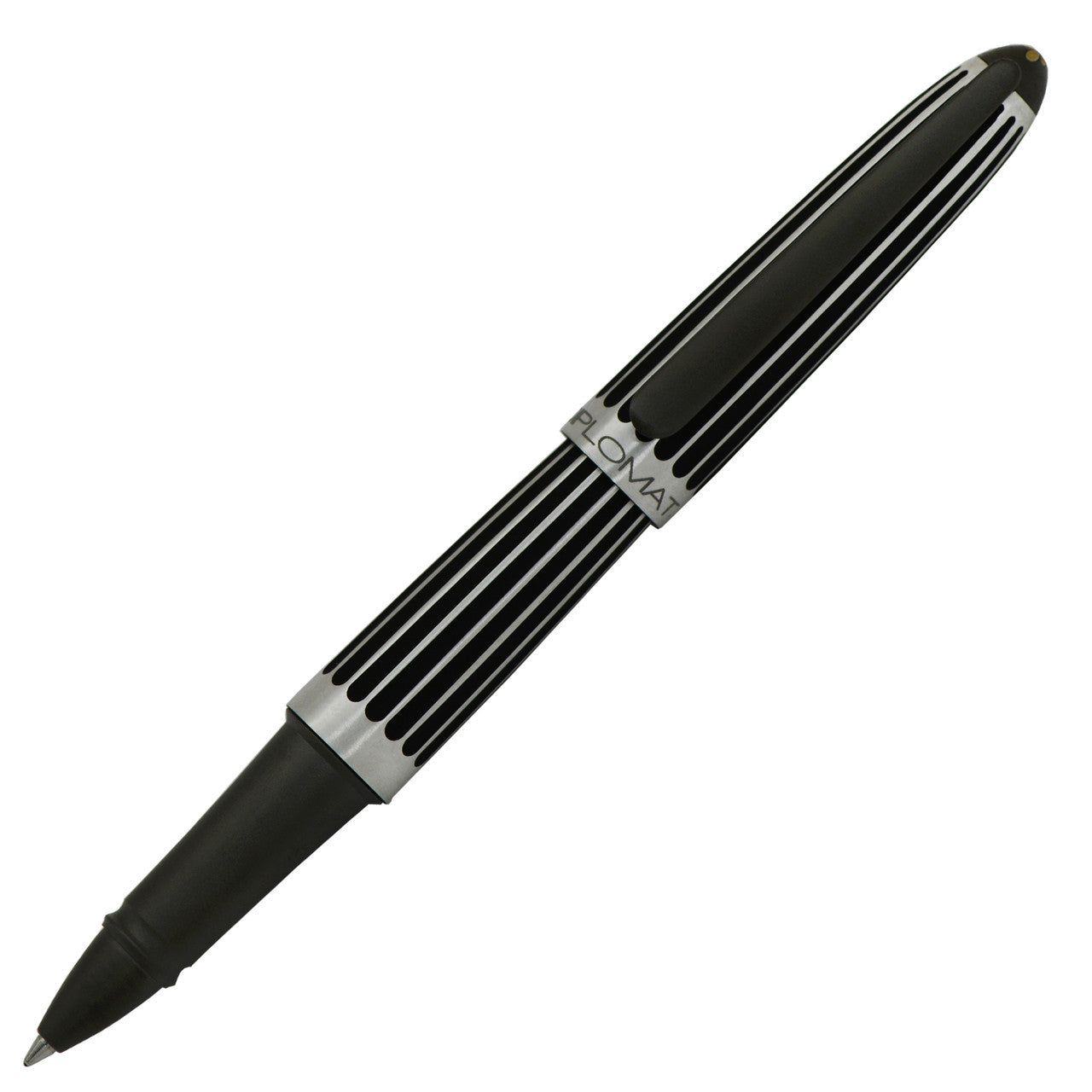 Diplomat Aero Rollerball - Black Stripes