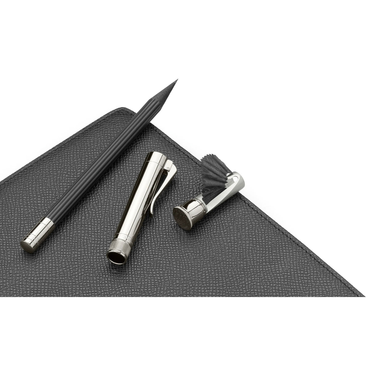 Graf von Faber-Castell Perfect Pencil - Black and Platinum Plated Trim
