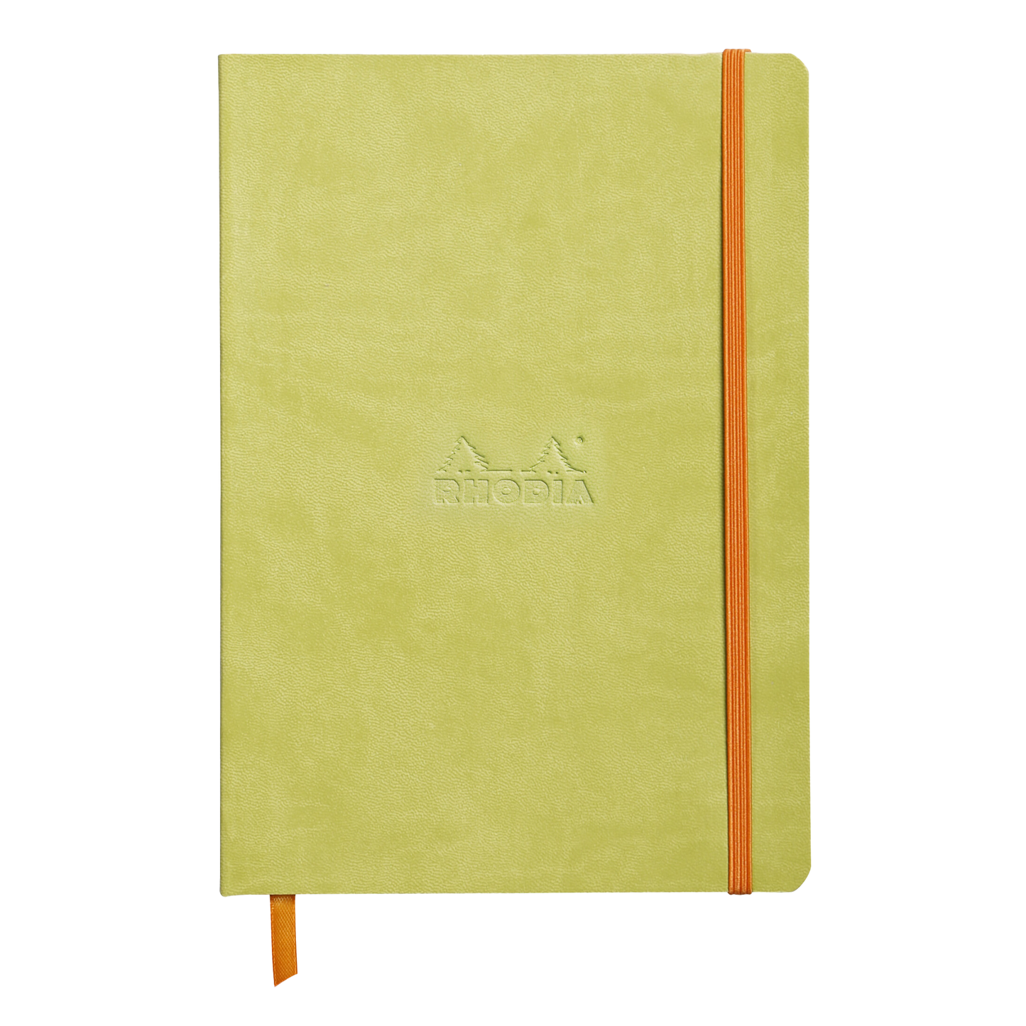 Rhodia Rhodiarama A5 Soft Webnotebook - Anise (Dot Grid)