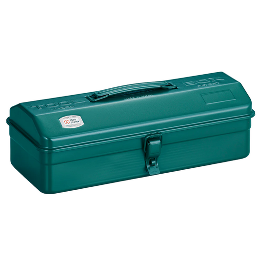 TOYO Steel Camber-Top with Handle Toolbox Y-350 - Antique Green