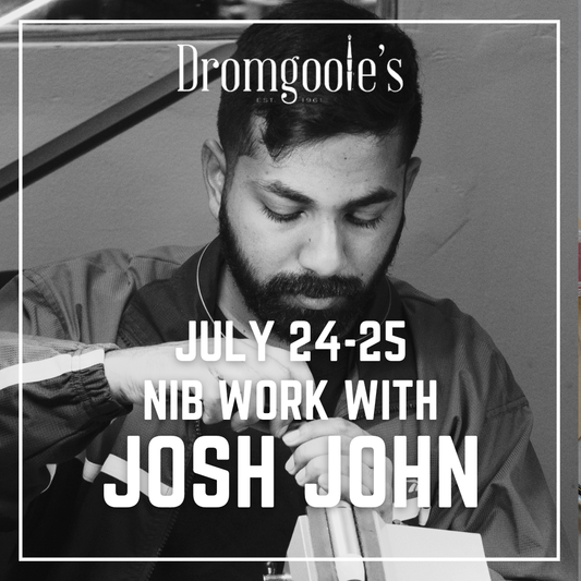 Josh John Nib Grinding Event July 24-25