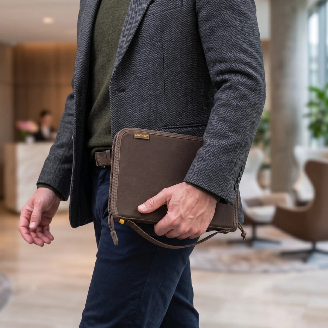 LOCHBY A5 Field Folio - Brown