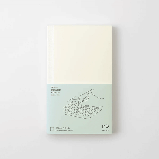 Midori MD Product B6 Slim Notebook - Grid