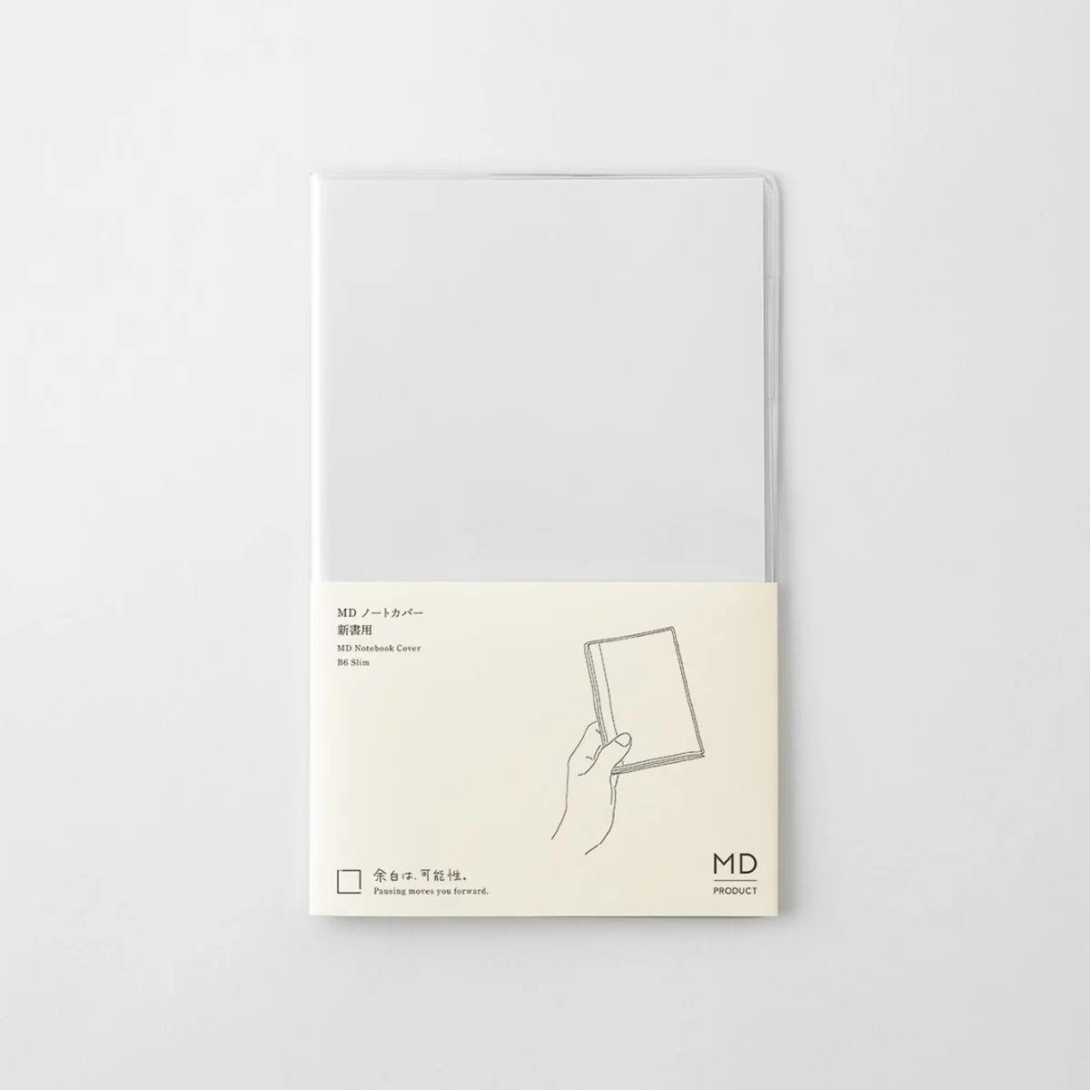 Midori MD Product B6 Slim Notebook Cover - Clear