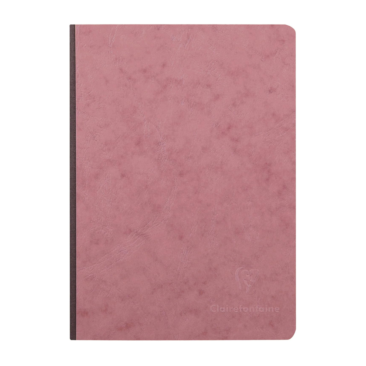 Clairefontaine #795436 Basics Dotted Clothbound with Elastic Enclosure A5 Notebook (6 x 8.25) - Pink