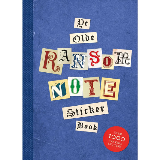 Abrams The Ye Olde Ransom Note Sticker Book