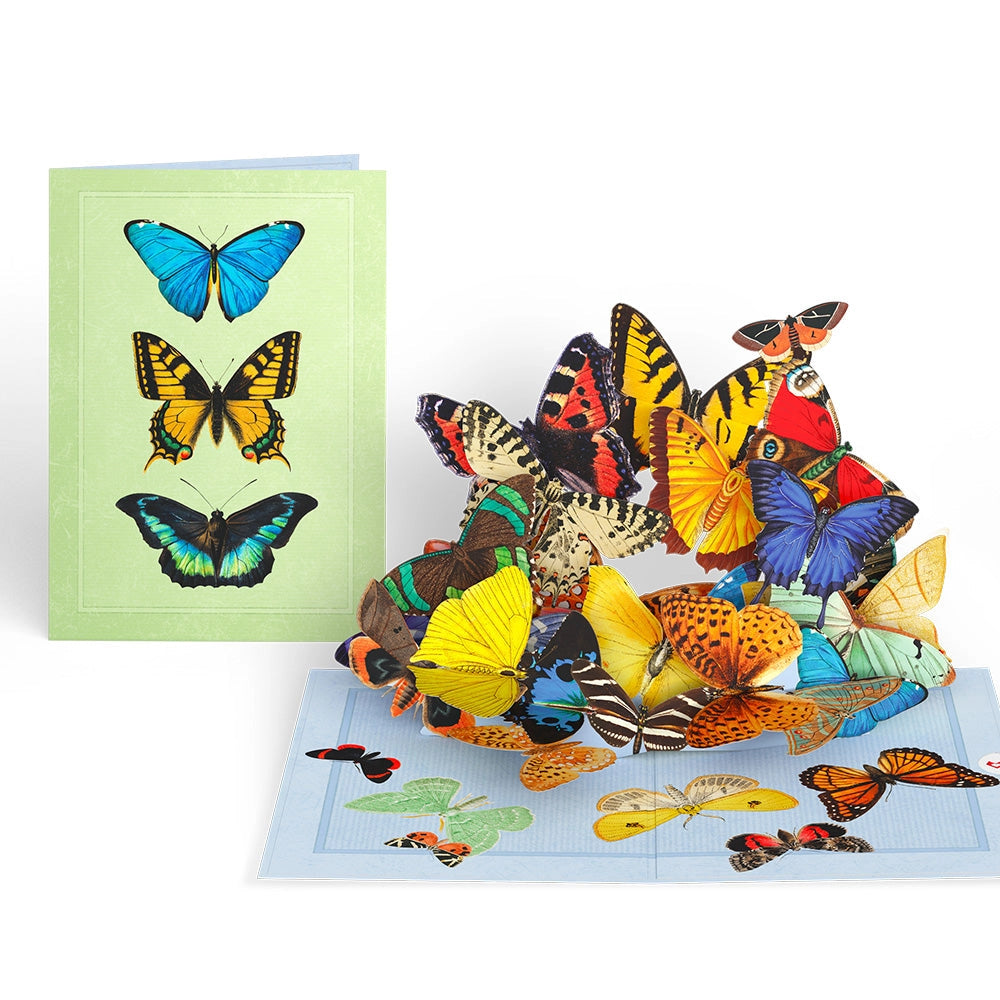 Lovepop Pop-Up Card - Butterflies in Flight