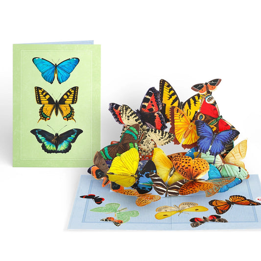 Lovepop Pop-Up Card - Butterflies in Flight