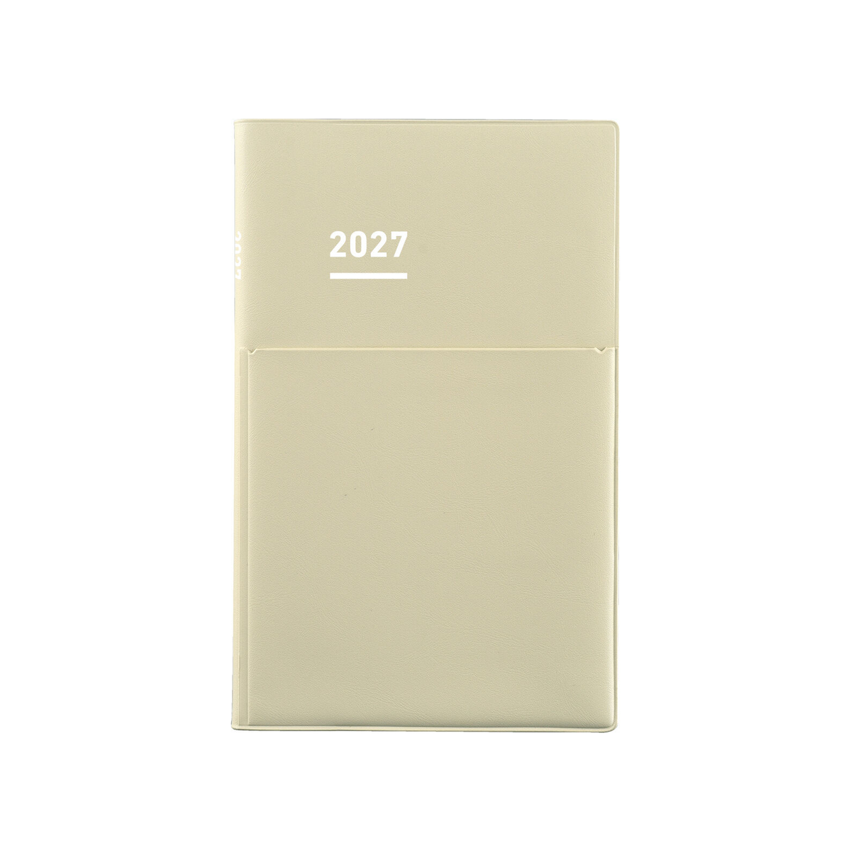 Kokuyo Jibun 2027 Techo Biz mini Planner - Beige (B6 Slim)