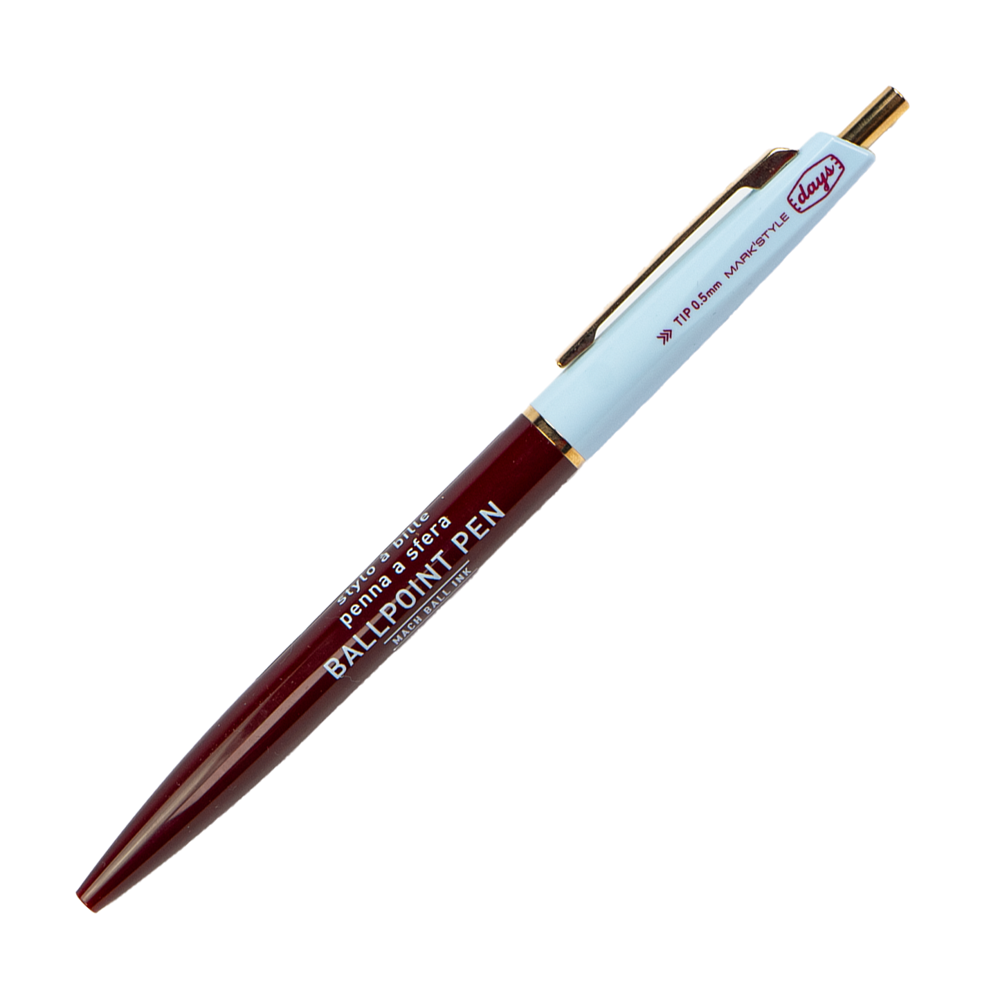 Mark's Style Days x Anterique MACH Ballpoint Pen - Brown/Blue