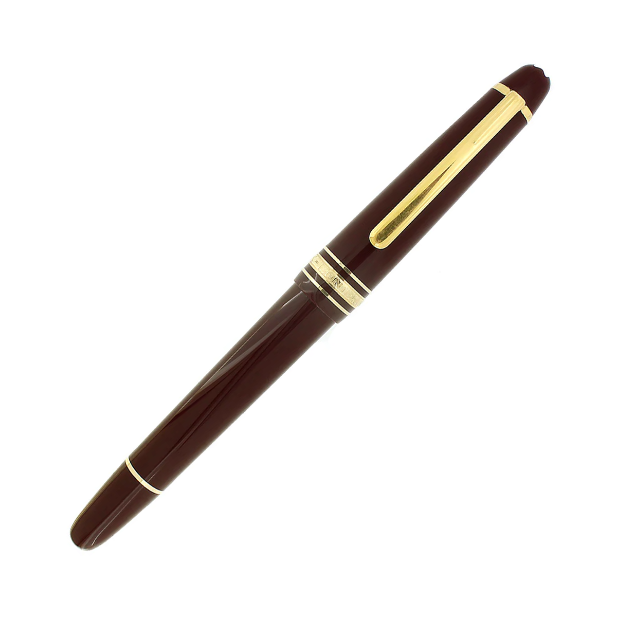 Montblanc 145 Meisterstück Fountain Pen - Burgundy Red