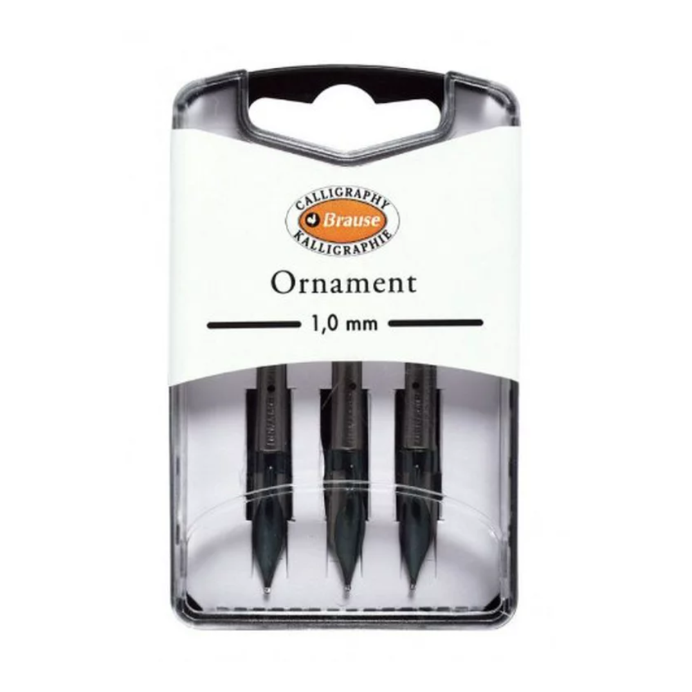 Brause Ornament Calligraphy Nibs (Set of 3)