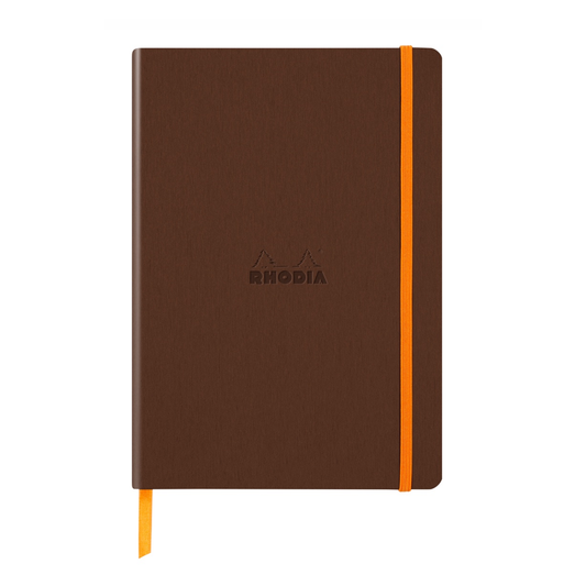 Rhodia Rhodiarama A5 Soft Webnotebook - Bronze (Dotted)