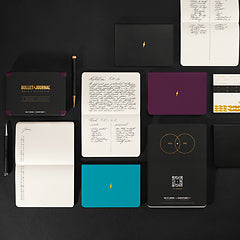 Leuchtturm1917 Bullet Journal A6 Pocket Dotted Notebook - Purple (Pack of 3)