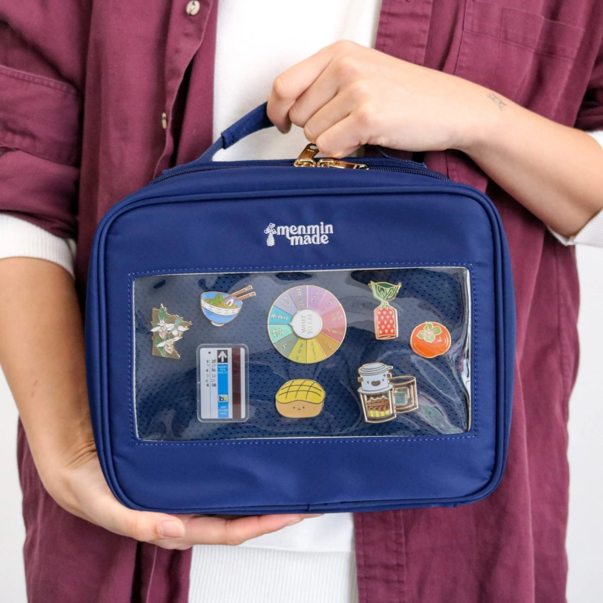 Menmin Made Ultimate Stationery Journal Bag - Navy