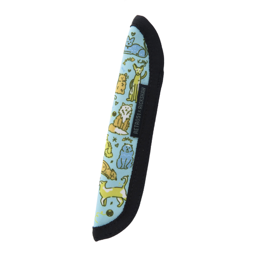 Rickshaw Bagworks 1-Pen Sleeve - Cat Rescue: Series 6 (Retro51 Design)